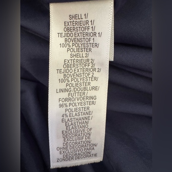 Adrianna Papell Eyelet Lace Pleated High/Low Evening Maxi Floor Length Dress, 6 - Picture 12 of 14